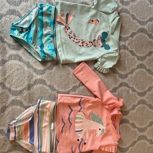 Baby Girl 3 Month swimsuit set